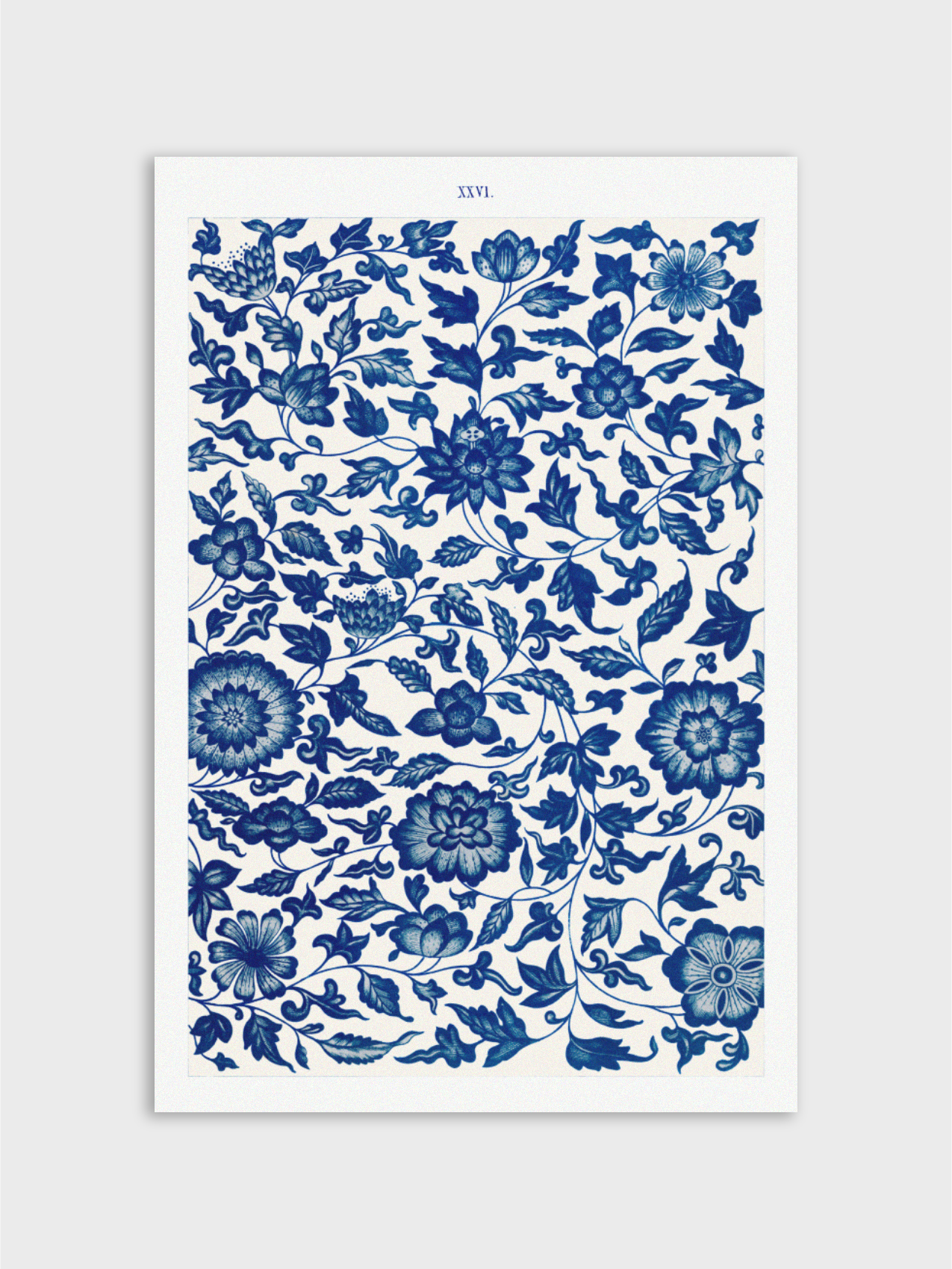 Blue Flower Pattern