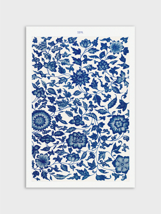 Blue Flower Pattern