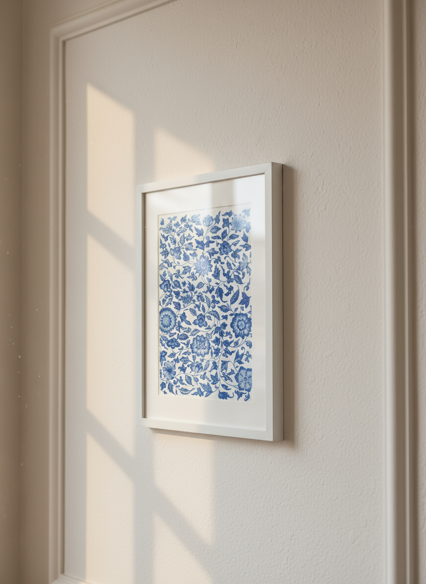Blue Flower Pattern