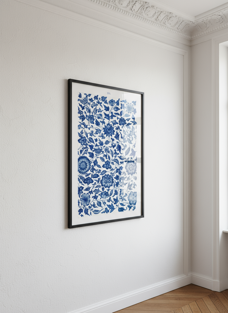 Blue Flower Pattern