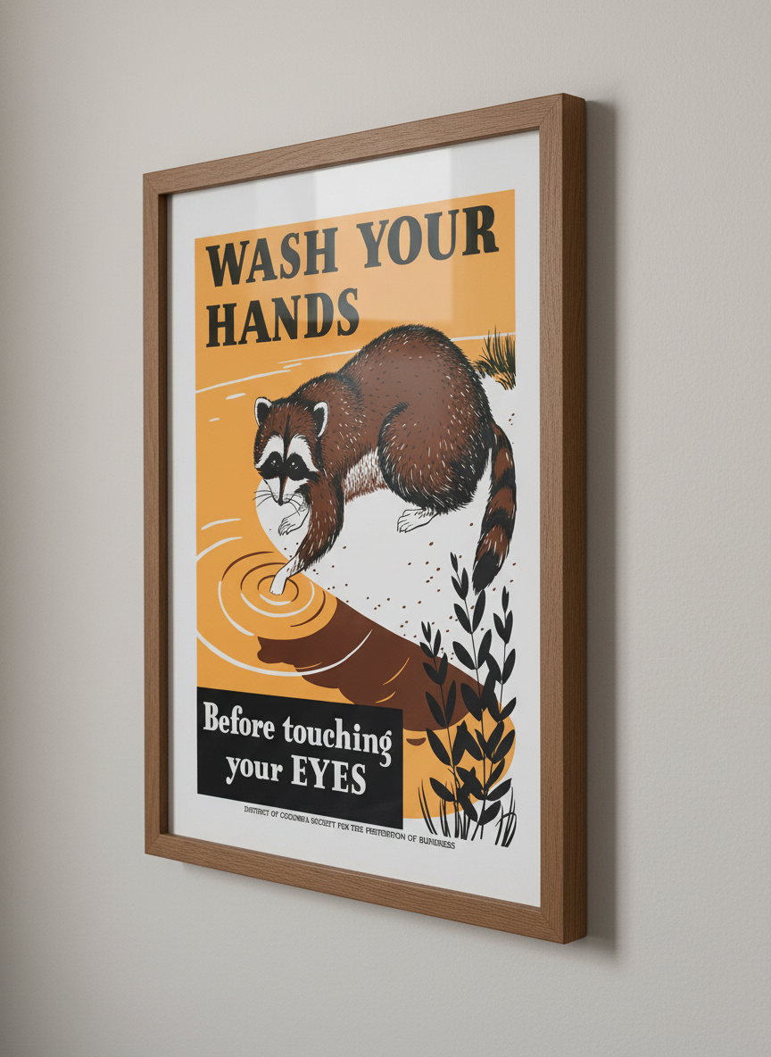 Wash Your Hands Before Touching Your Eyes