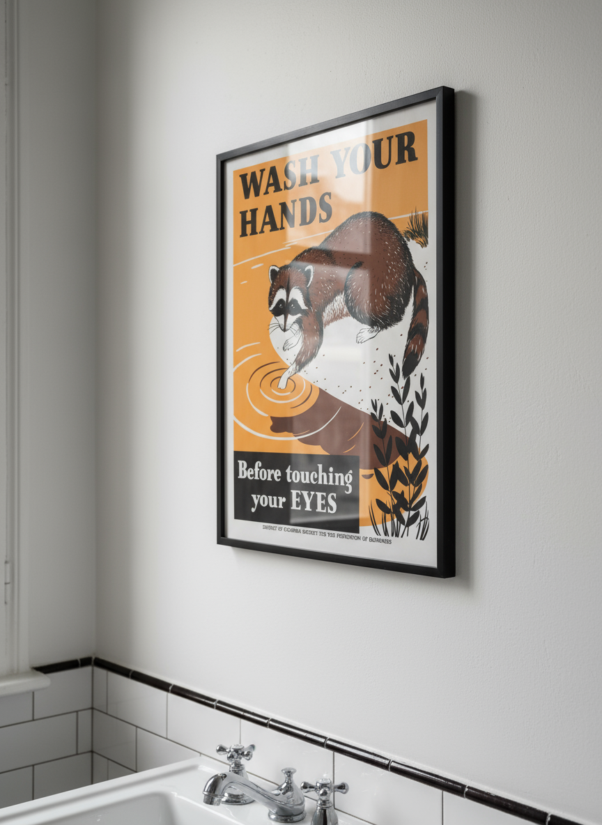 Wash Your Hands Before Touching Your Eyes