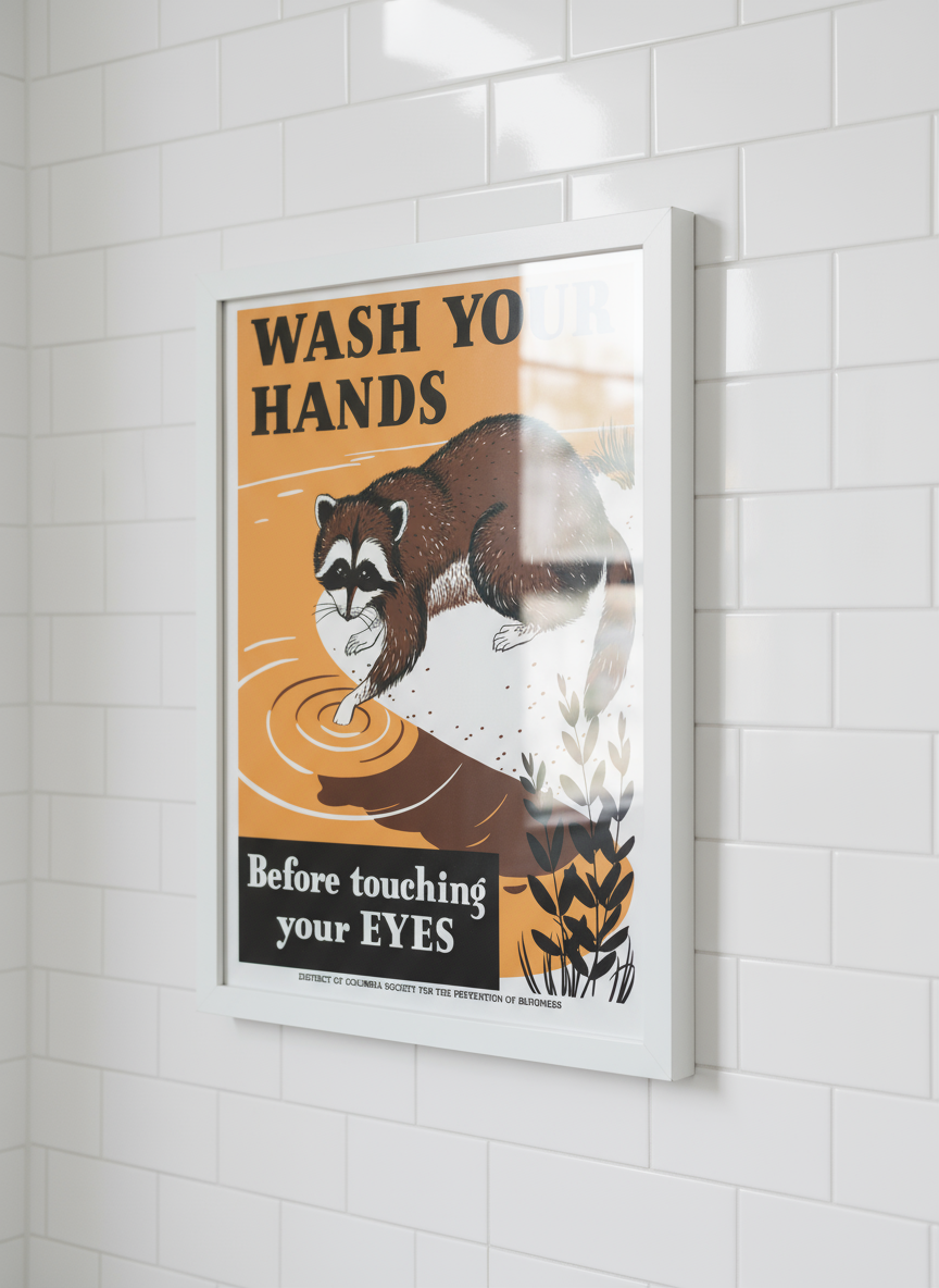 Wash Your Hands Before Touching Your Eyes