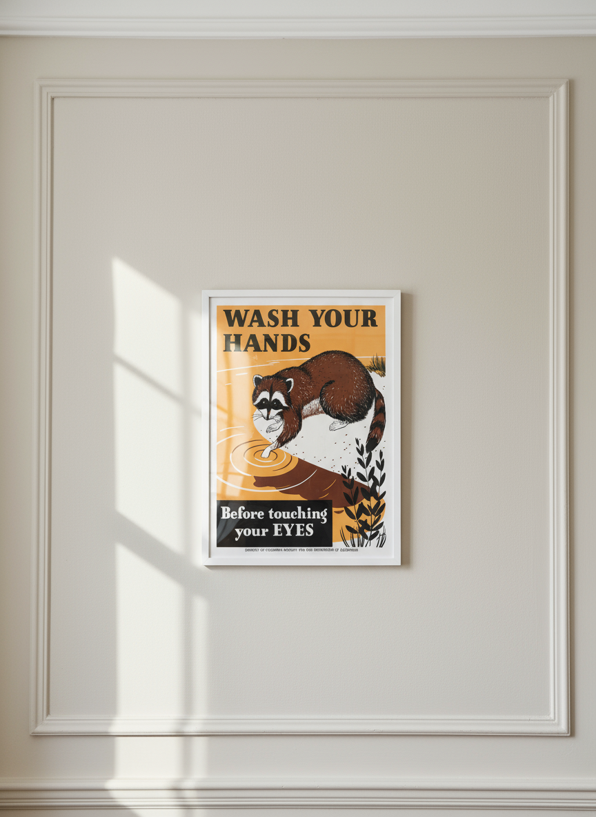 Wash Your Hands Before Touching Your Eyes