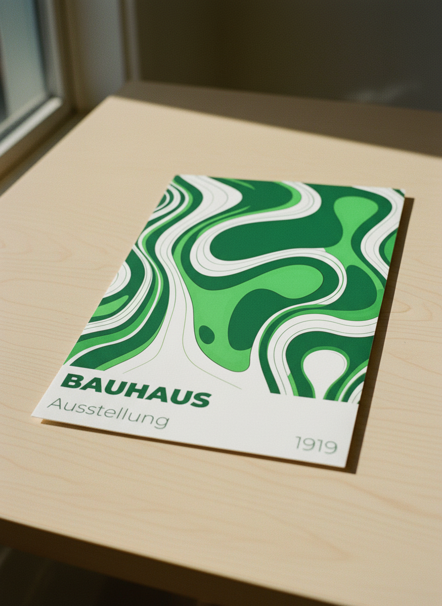 Bauhaus Waveform: Shamrock Green