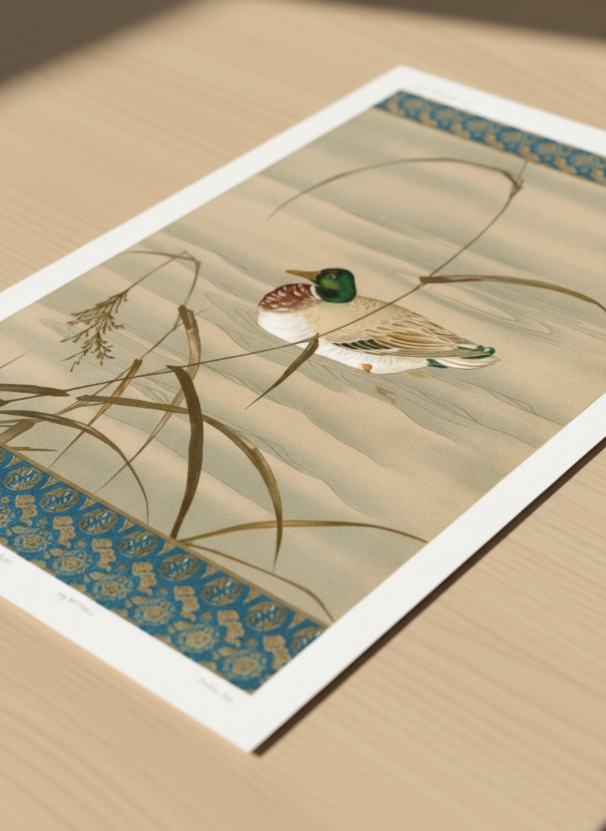 Duck Swimming in the Lake