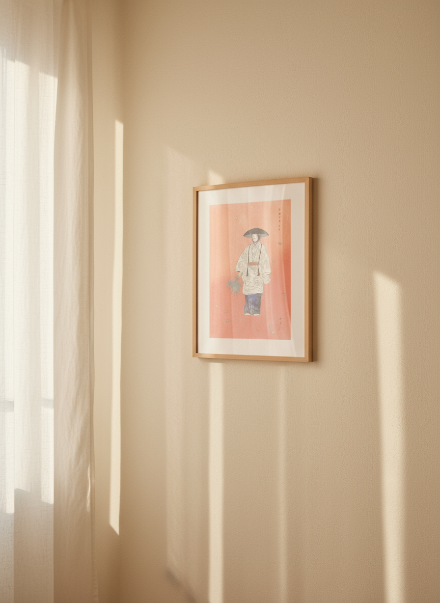 Hanagatami, Actor in the Noh Play