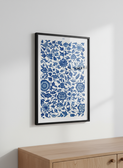 Blue Flower Pattern