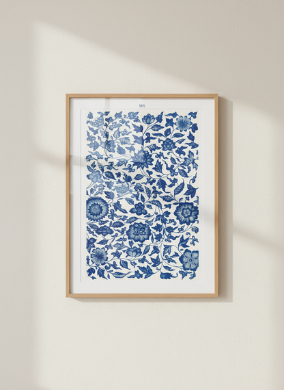 Blue Flower Pattern