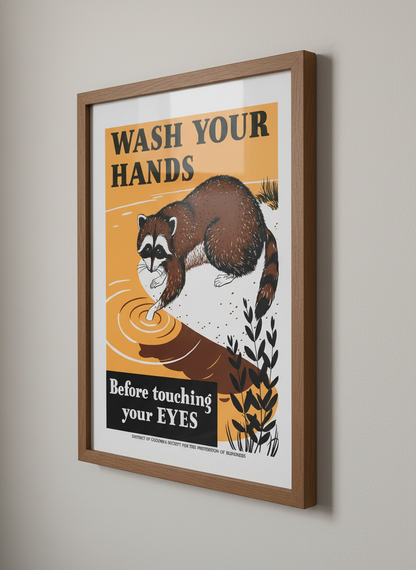Wash Your Hands Before Touching Your Eyes