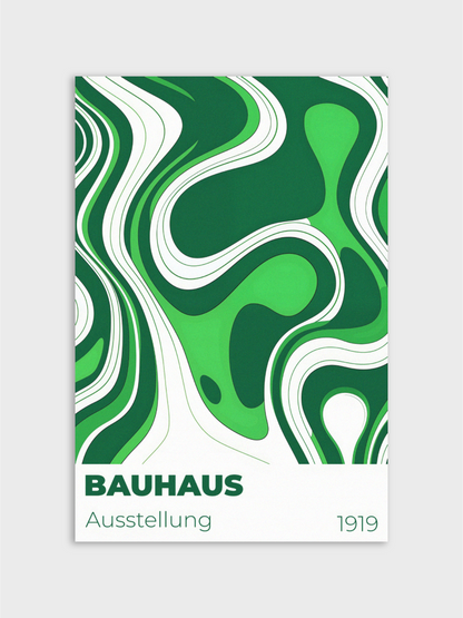 Bauhaus Waveform: Shamrock Green