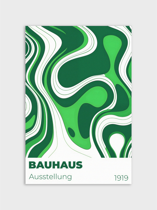Bauhaus Waveform: Shamrock Green
