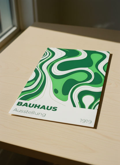 Bauhaus Waveform: Shamrock Green