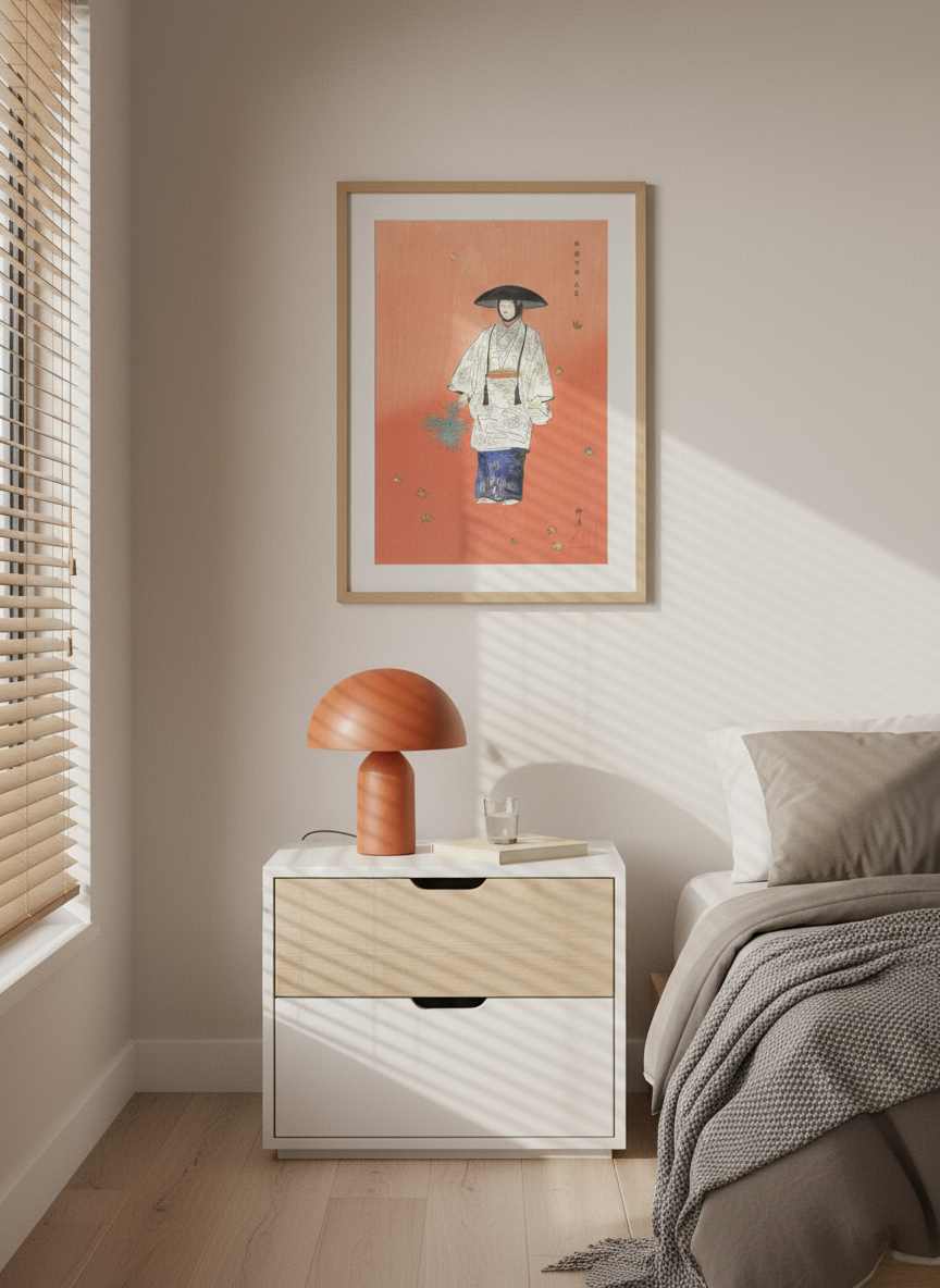 Hanagatami, Actor in the Noh Play