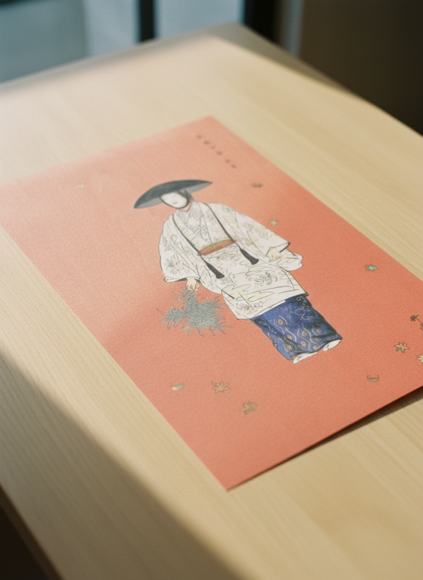 Hanagatami, Actor in the Noh Play