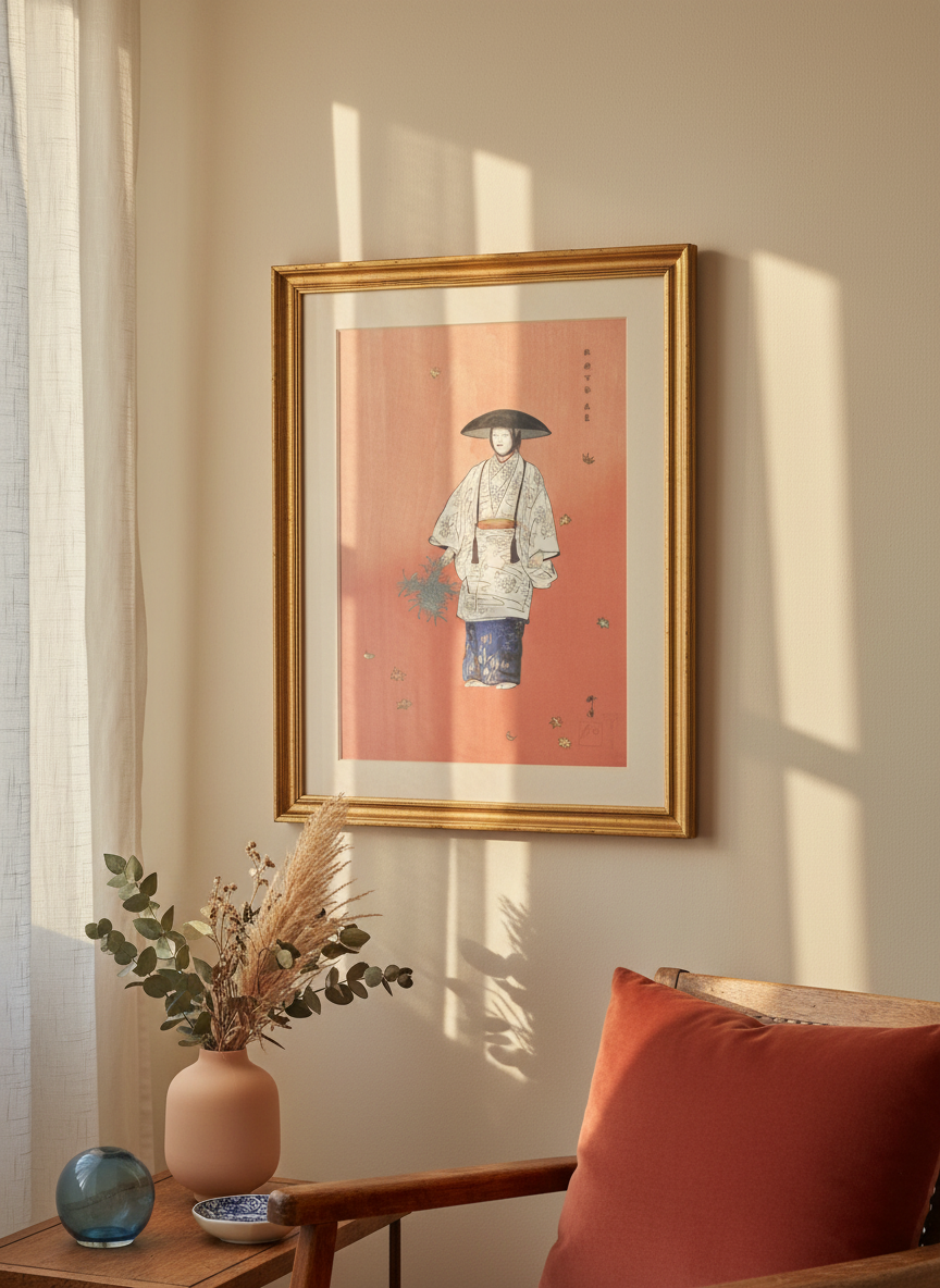 Hanagatami, Actor in the Noh Play