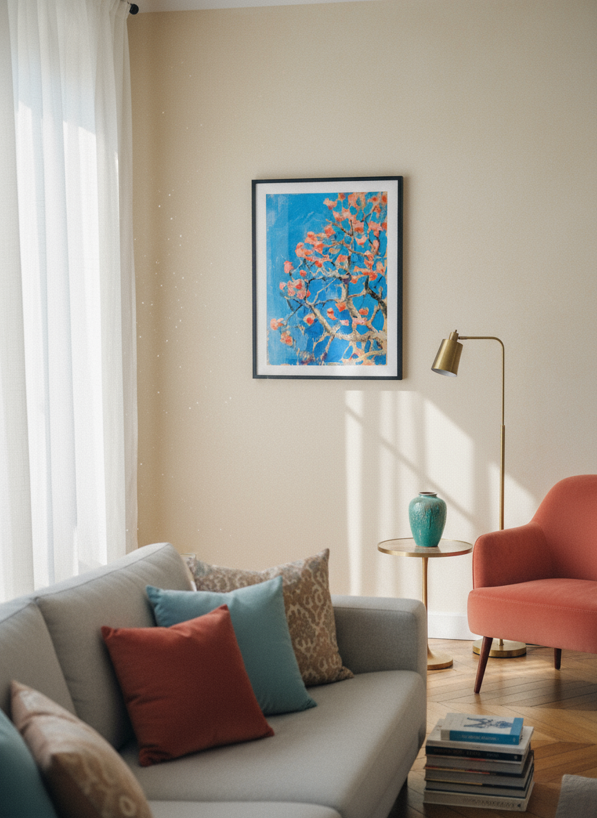 Blooming Coral Tree in Blossom