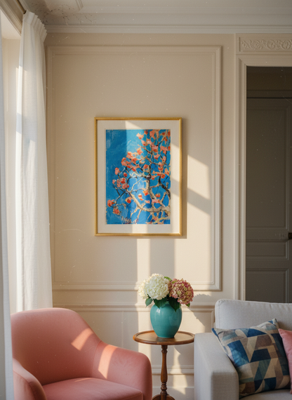 Blooming Coral Tree in Blossom
